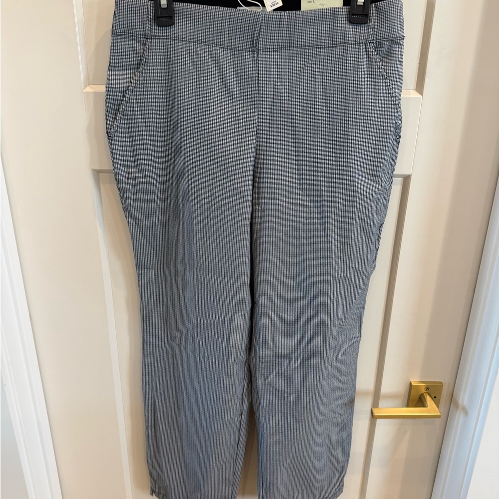 Men's Gray Checkered Pants